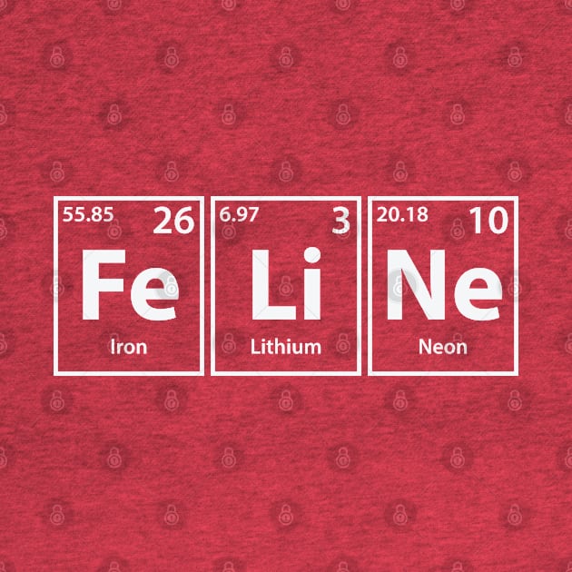 Feline (Fe-Li-Ne) Periodic Elements Spelling by cerebrands